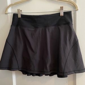 Lulu lemon black exercise skirt